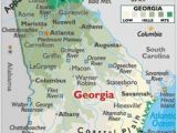 Map Of atlanta Georgia and Surrounding Cities Georgia Savannah Jekyll St Simon S islands the Golden isles