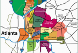 Map Of atlanta Georgia Suburbs Metro atl Neighborhoods Candler Park Inman Park Midtown