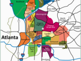 Map Of atlanta Georgia Suburbs Metro atl Neighborhoods Candler Park Inman Park Midtown