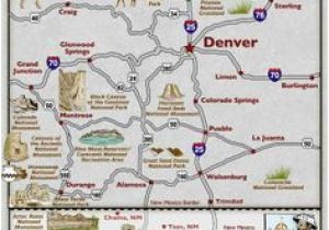 Map Of Aurora Colorado Colorado National Parks Landmarks Monuments Map Co Colorado