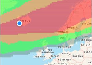 Map Of Aurora Ohio My Aurora forecast Alerts On the App Store