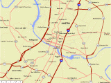 Map Of Austin Texas and Surrounding areas Austin On Texas Map Business Ideas 2013