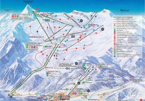 Map Of Austria and Italy Bergfex Piste Map Kitzsteinhorn Kaprun Panoramic Map