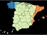 Map Of Autonomous Regions Of Spain Languages Of Spain Wikipedia