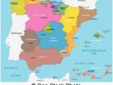 Map Of Autonomous Regions Of Spain Spain Political and Administrative Divisions Map Spain