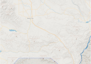 Map Of Baker City oregon Baker County oregon Map Mining Claims and Mineral Deposits In Baker