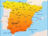 Map Of Balearics and Spain Spain Map tourist attractions Travelsfinders Com A
