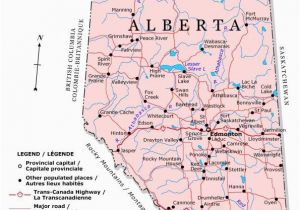 Map Of Banff Alberta Canada Plan Your Trip with these 20 Maps Of Canada