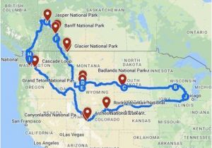 Map Of Banff Alberta Canada Summer Road Trip Idea Road Trips Destinations and Ideas