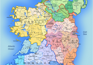 Map Of Bangor northern Ireland Ireland Map Map Of Ireland Regions Worldofmaps Net