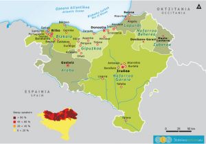 Map Of Basque Country Spain Basques Map and Travel Information Download Free Basques Map