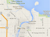 Map Of Bay City Michigan Great Lakes Bay Region Weddings