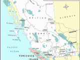 Map Of Bc Canada Detailed Map Of British Columbia British Columbia Travel and