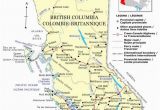 Map Of Bc Canada Detailed Political Map Of British Columbia Province Bc Color Map