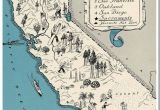 Map Of Beaches In California California Map It Vintage Pinterest California Beach