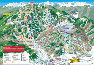 Map Of Beaver Creek Colorado Trail Maps Arrowhead at Vail