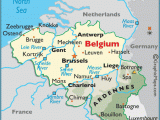 Map Of Belgium In Europe Belgium Belgium S Two Largest Regions are the Dutch
