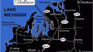 Map Of Bellaire Michigan Bellaire Michigan Photos Maps News Traveltempters