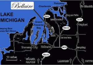Map Of Bellaire Michigan Bellaire Michigan Photos Maps News Traveltempters