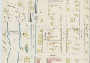 Map Of Bellefontaine Ohio Map 1880 to 1889 Sanborn Maps Ohio Library Of Congress