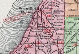 Map Of Berrien County Michigan Berrien County Michigan 1911 Map Rand Mcnally St Joseph