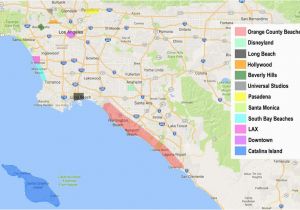 Map Of Beverly Hills California area How to Find the Best Place to Stay In Los Angeles