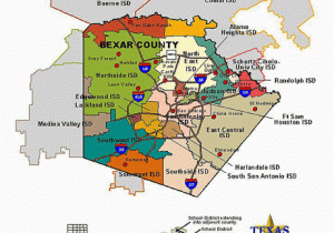 Map Of Bexar County Texas Texas School District Maps Business Ideas 2013