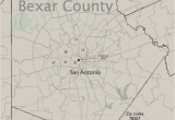 Map Of Bexar County Texas Texpertis Com Map Of Bexar County which Contains the City Of San