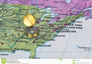 Map Of Birmingham Michigan Usa Map and Compass Stock Image Image Of Colorful Compass 54649685