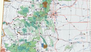 Map Of Blm Land In Colorado Colorado Dispersed Camping Information Map