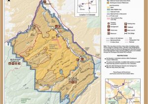 Map Of Blm Land In Colorado Dominguez Escalante Colorado Canyons association