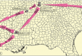 Map Of Bowie Texas Migration Of fort Families Across the southeastern United States to