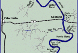 Map Of Brazos River In Texas Brazos River Texas