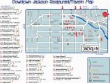 Map Of Brighton Michigan Downtown Jackson Restaurant Map Downtown Jackson Mi Usa Mappery
