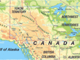 Map Of British Columbia and Alberta Canada Map Of Canada West Region In Canada Welt atlas De