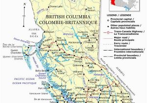 Map Of British Columbia Canada with Cities Plan Your Trip with these 20 Maps Of Canada
