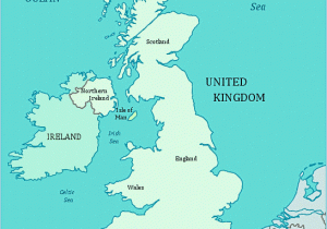 Map Of British isles and Ireland Map Of the British isles