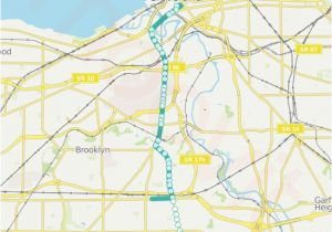 Map Of Broadview Heights Ohio 51 A B C Route Time Schedules Stops Maps