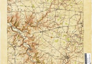 Map Of Brown County Ohio Ohio Historical topographic Maps Perry Castaa Eda Map Collection