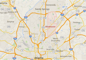 Map Of Buckhead Georgia City Limits Map Of Brookhaven Ga Brookhaven Pinterest City