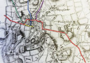 Map Of Buckinghamshire England Roads and Those In Tring