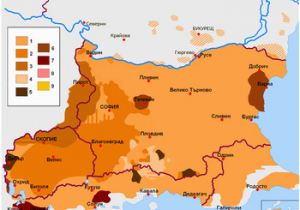 Map Of Bulgaria In Europe Bulgarian Language Wikipedia