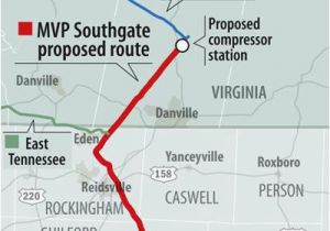 Map Of Burlington north Carolina New Gas Pipeline Proposed In Rockingham Alamance Counties