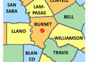Map Of Burnet Texas Burnet County Texas Genealogy Genealogy Familysearch Wiki