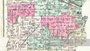 Map Of Calhoun County Michigan Michigan 1873 Battle Creek township Calhoun County Stock