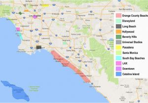 Map Of California Airports Near Los Angeles How to Find the Best Place to Stay In Los Angeles