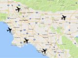 Map Of California Airports Near Los Angeles How to Get to La by Car Train Bus and Airplane