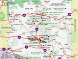 Map Of California and Arizona with Cities Arizona Highways Arizona Highways Map Arizona Sights