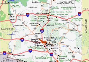 Map Of California and Arizona with Cities Arizona Highways Arizona Highways Map Arizona Sights