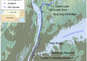 Map Of California Aqueduct Croton Aqueduct Wikipedia